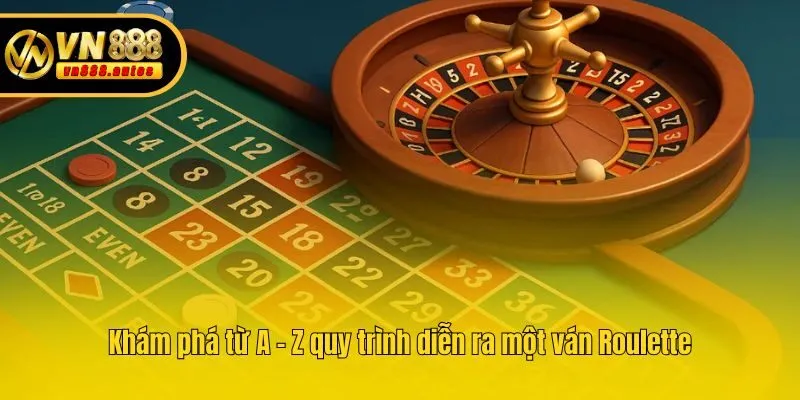 Khám phá từ A - Z quy trình diễn ra một ván Roulette